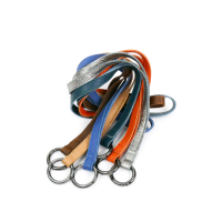 Schl&amp;#252;sselanh&amp;#228;nger Porta Chiavi lang mit rundem Karabiner